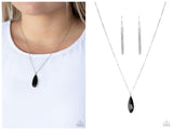 Prismatically Polished - Black Necklace