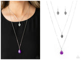 Natural Essence - Purple Necklace