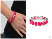 Whimsical Glow - Pink Bracelet