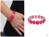 Whimsical Glow - Pink Bracelet