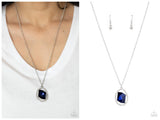 Undiluted Dazzle - Blue Necklace