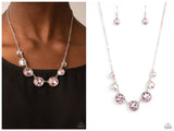Pampered Powerhouse - Pink Necklace