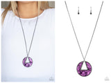 Chromatic Couture - Purple Necklace