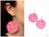 Catwalk Safari - Pink Earring