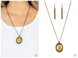 Prairie Passion - Yellow Necklace