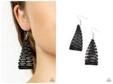 Urban Delirium - Black Earring