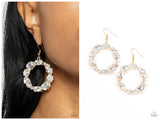 GLOWING in Circles - Gold Earring
