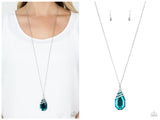 Demandingly Diva - Blue Necklace
