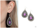 Cloud Nine Couture - Purple Earring