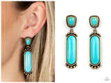 Southern Charm - Brass Post Earring