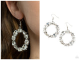 GLOWING in Circles - White Earring