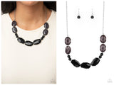 Melrose Melody - Black Necklace