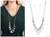 Revolving Refinement - White Necklace