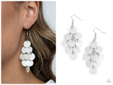Tropical Tryst - White Earring