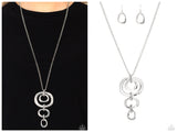 Tranquil Trickle - Silver Necklace