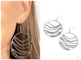 Fighting Fortune - White Earring