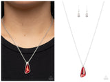 Envious Extravagance - Red Necklace