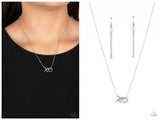 Hugs and Kisses - Silver Necklace