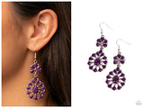 Posh Palooza - Purple Earring