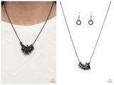 Mechanical Mischief - Black Necklace