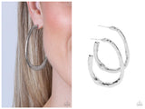 WARPED Speed - Silver Hoop Earring