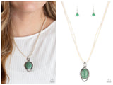 Desert Mystery - Green Necklace