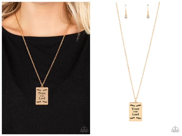 All About Trust - Gold Necklace