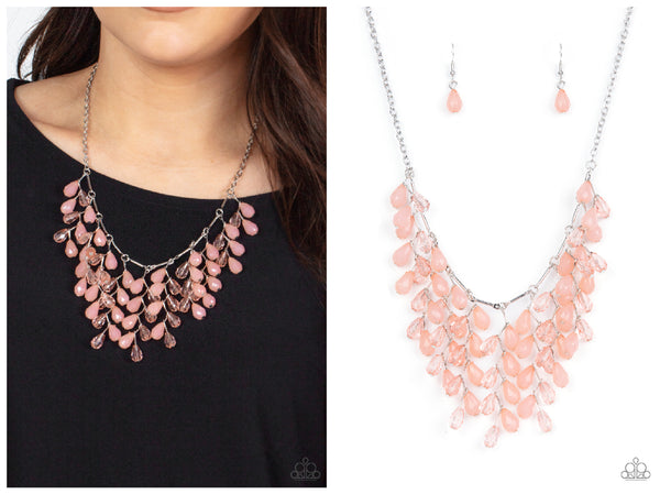 Garden Fairytale - Pink Necklace