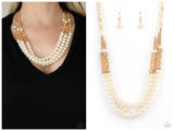 Powerhouse Perfection - Gold Necklace