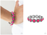 Polished Promenade - Pink Bracelet