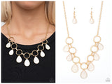 Golden Glimmer - Gold Necklace