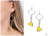 Don’t Miss a HEARTBEAT - Yellow Earring