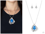 Amazon Amulet - Blue Necklace