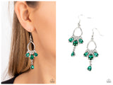 Coming in Clutch - Green Earring