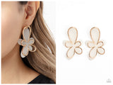 Glimmering Gardens - Gold Post Earring