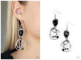 Galactic Drama - Black Earring