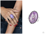 Glittery With Envy - Purple Ring