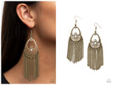 Castle Cottage - Brass Earring