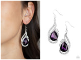 Dancefloor Diva - Purple Earring