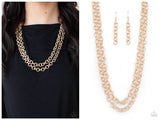 Grunge Goals - Gold Necklace