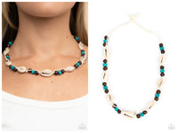 Bermuda Beachcomber - Blue Necklace