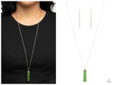 Set in GEMSTONE - Green Necklace