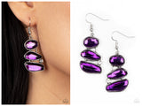 Gem Galaxy - Purple Earring