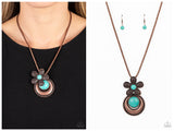 Bohemian Blossom - Copper Necklace