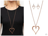 Hopelessly In Love - Copper Necklace