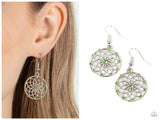 Springtime Salutations - Green Earring