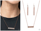 Living The Mom Life - Copper Necklace