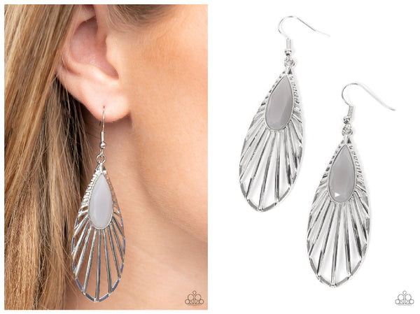 WING-A-Ding-Ding - Silver Earring