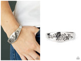 Fond of Florals - Silver Bracelet