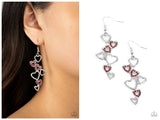Sweetheart Serenade - Red Earring